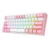 Redragon K616 Fizz Pro RGB Tri-Mode Wireless Mechanical Gaming Keyboard
